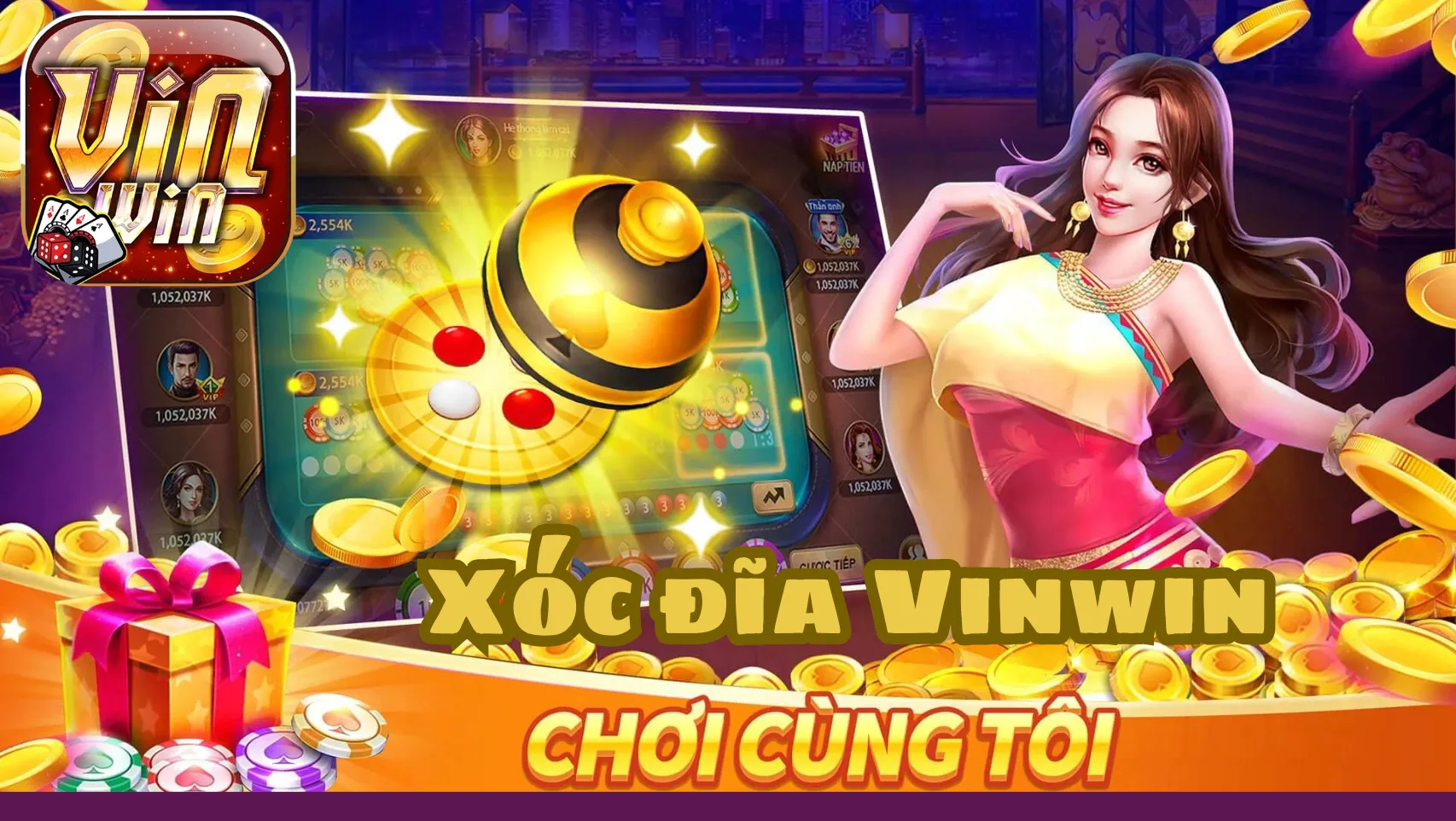 Game xóc đĩa đổi thưởng tại Vinwin hấp dẫn