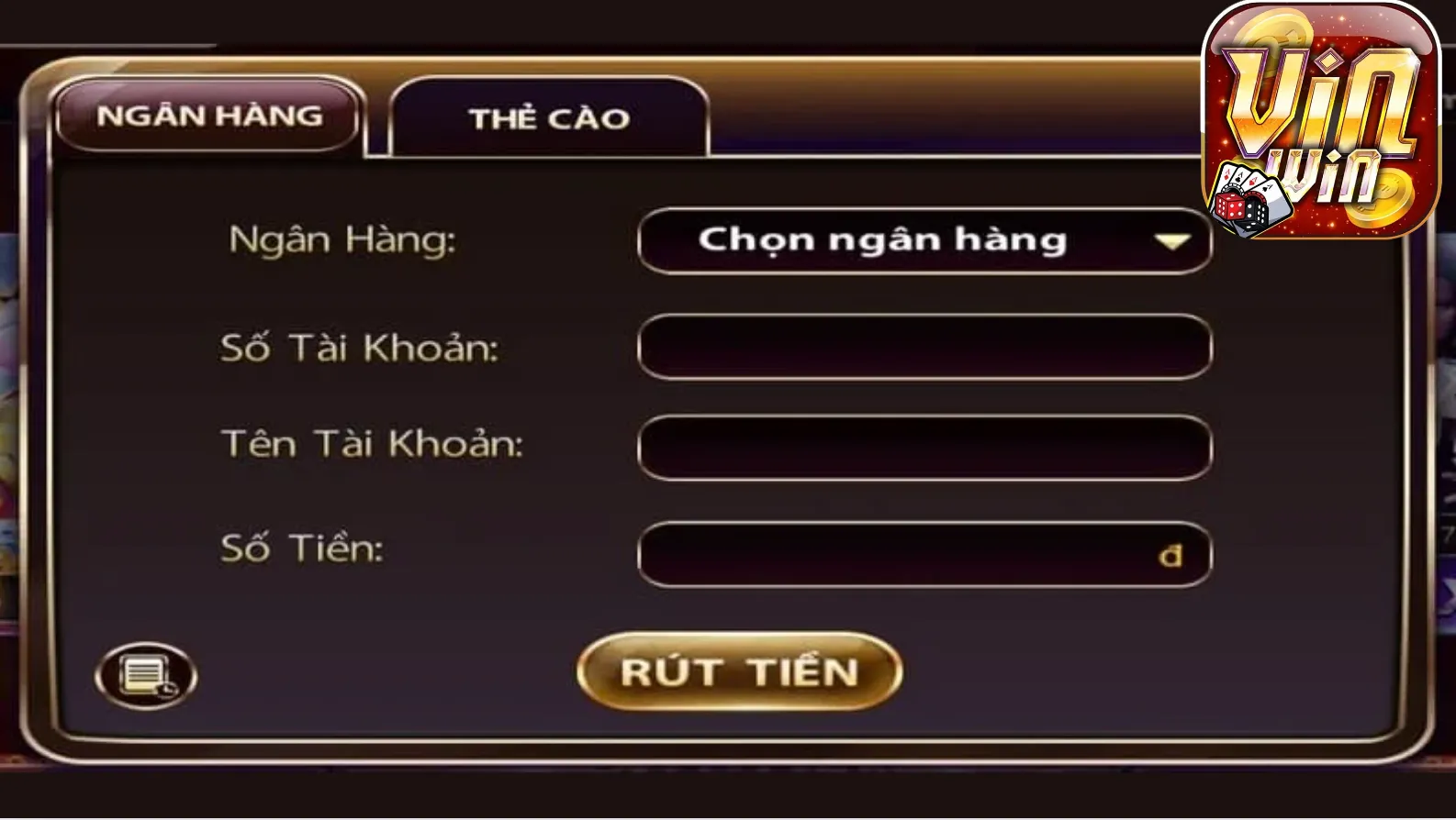 Cách thực hiện rút tiền Vinwin nhanh chóng