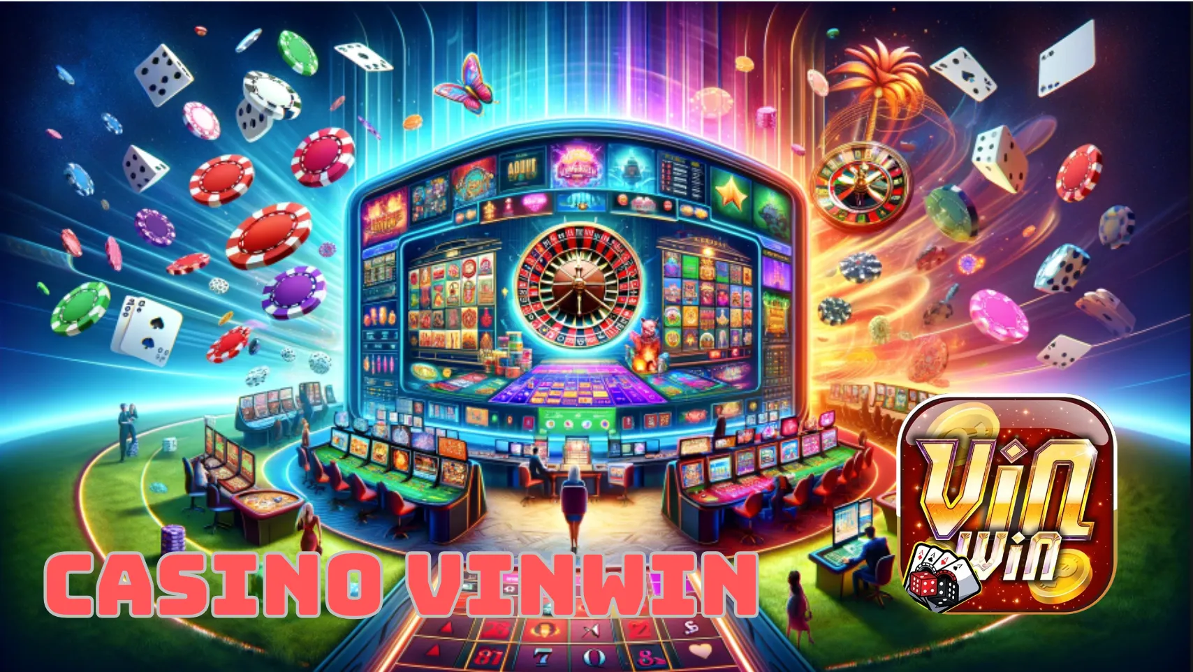 Sảnh casino Vinwin hiện đại có nhiều người yêu thích